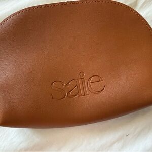 Saie Tan Cosmetics Bag